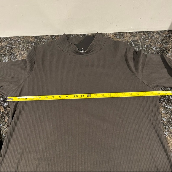 NWT The Label Knit Ribbed Stretch Plus Dress Womens Size 3X - Picture 4 of 6